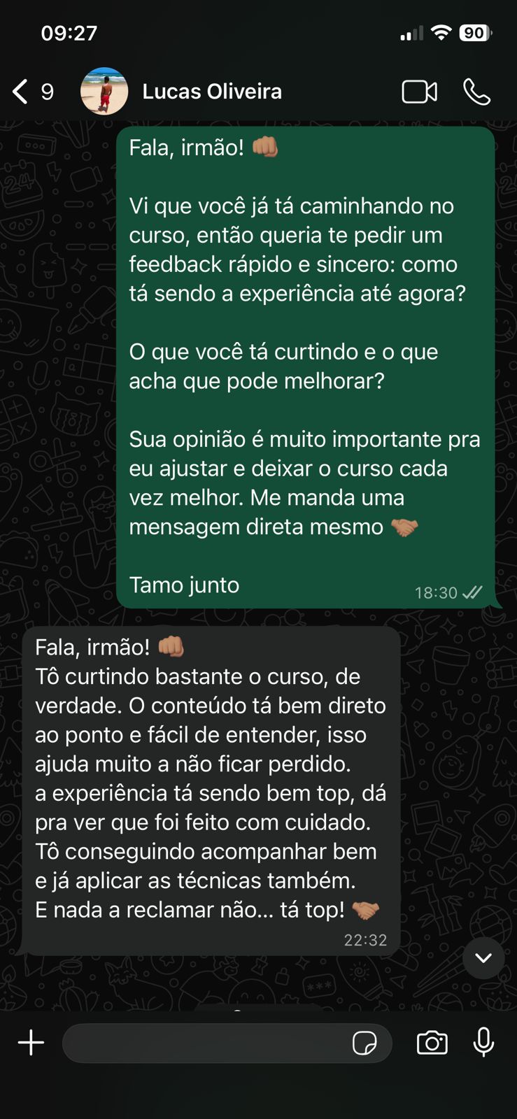 Depoimento Lucas Oliveira